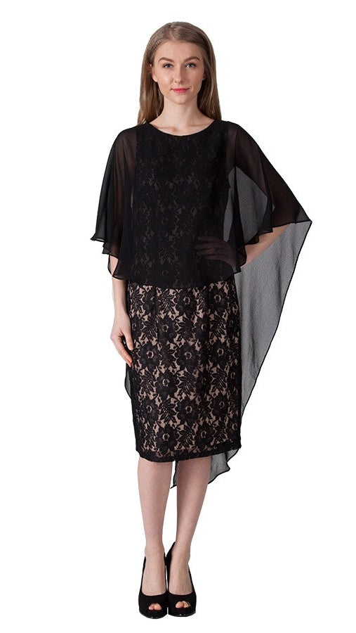 Coast wendy lace outlet dress black