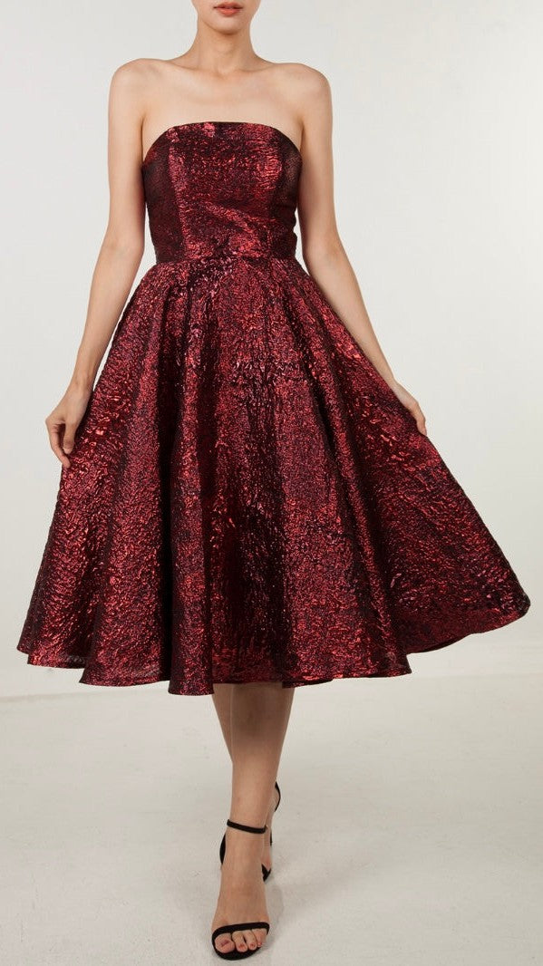 Miss anne 2024 burgundy dress