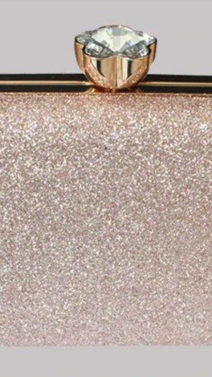 Glitter Clutch with Shoulder Strap (ML21358)