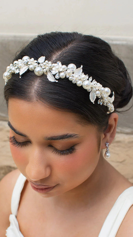 Heather Pearl Headband