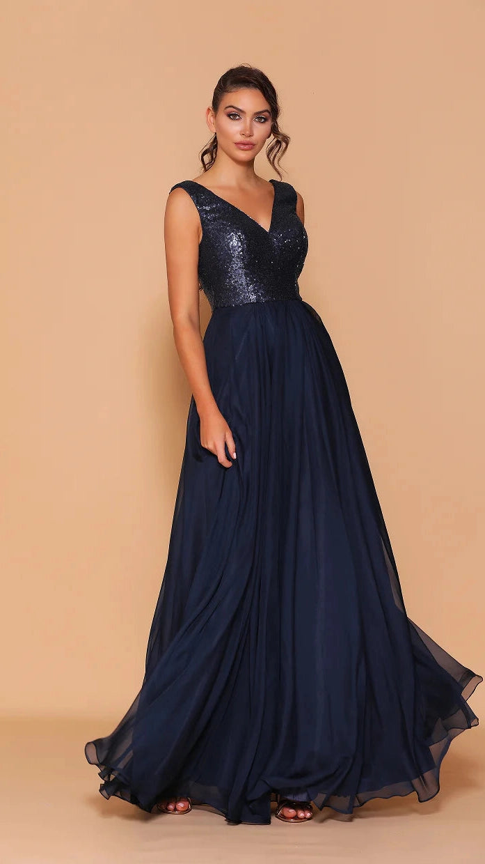 Les Demoiselle LD1037 Evening Gown – South Coast Brides