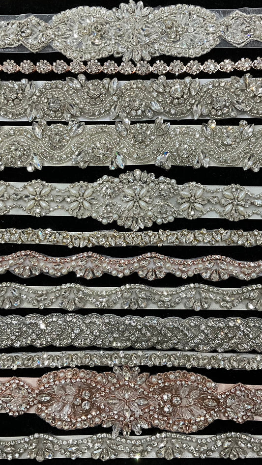Jewelled Bridal Belts