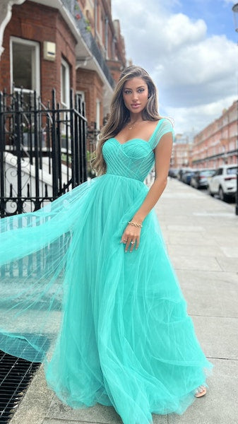 Aqua formal outlet dresses